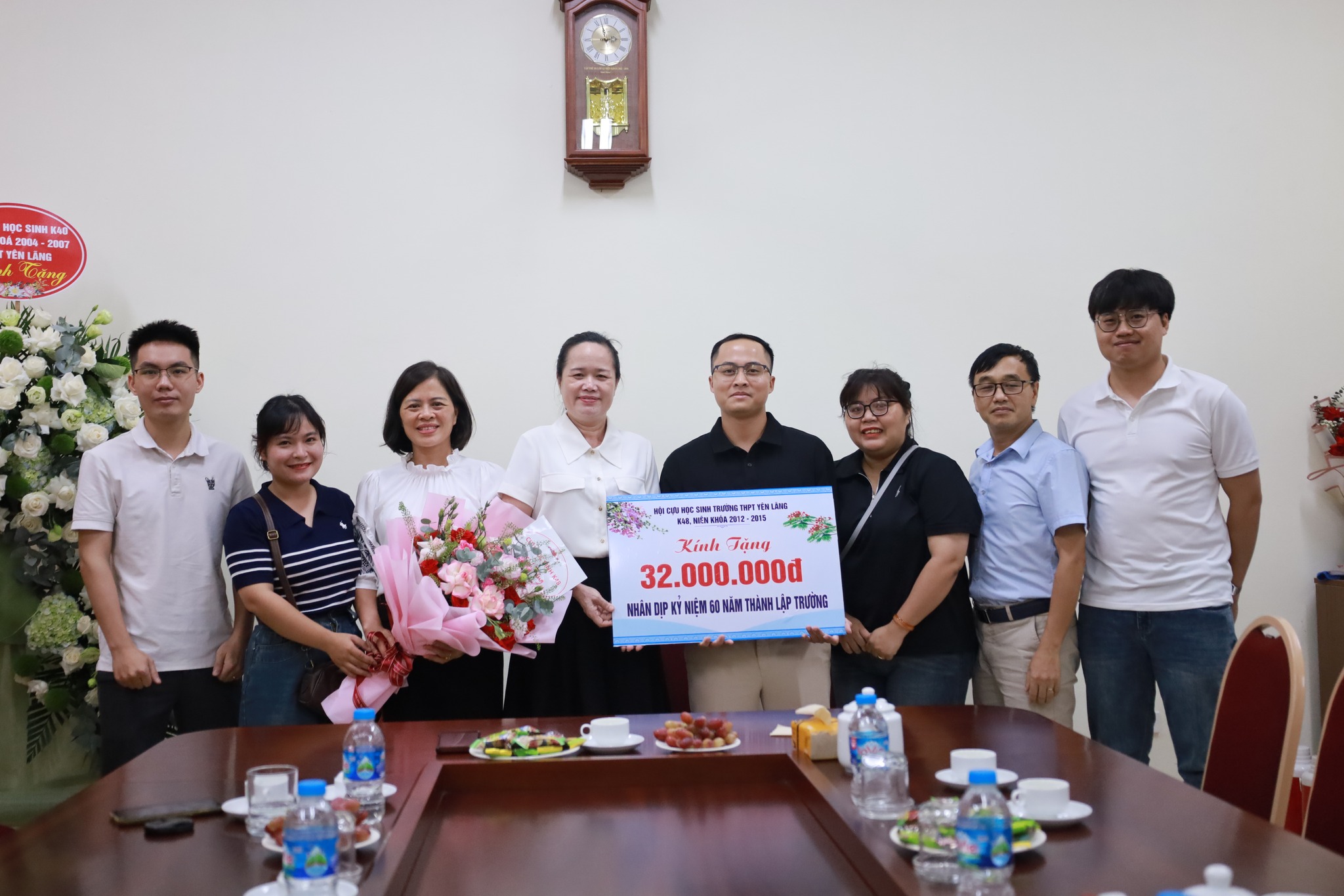Cựu học sinh K48 (niên khoá 2012-2015) hướng tới ngày hội trường