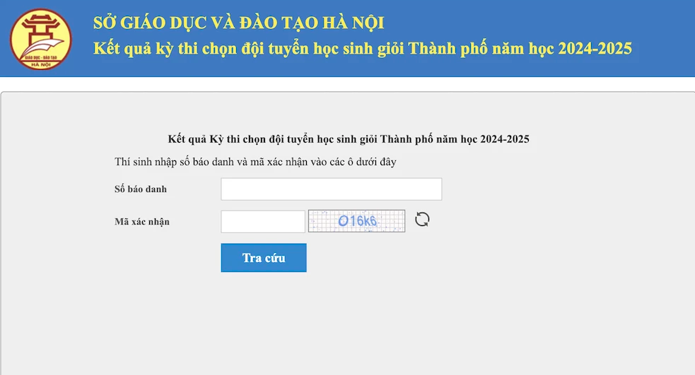 Chúc mừng kết quả của đội tuyển HSG K12 dự thi cấp thành phố năm học 2024-2025.