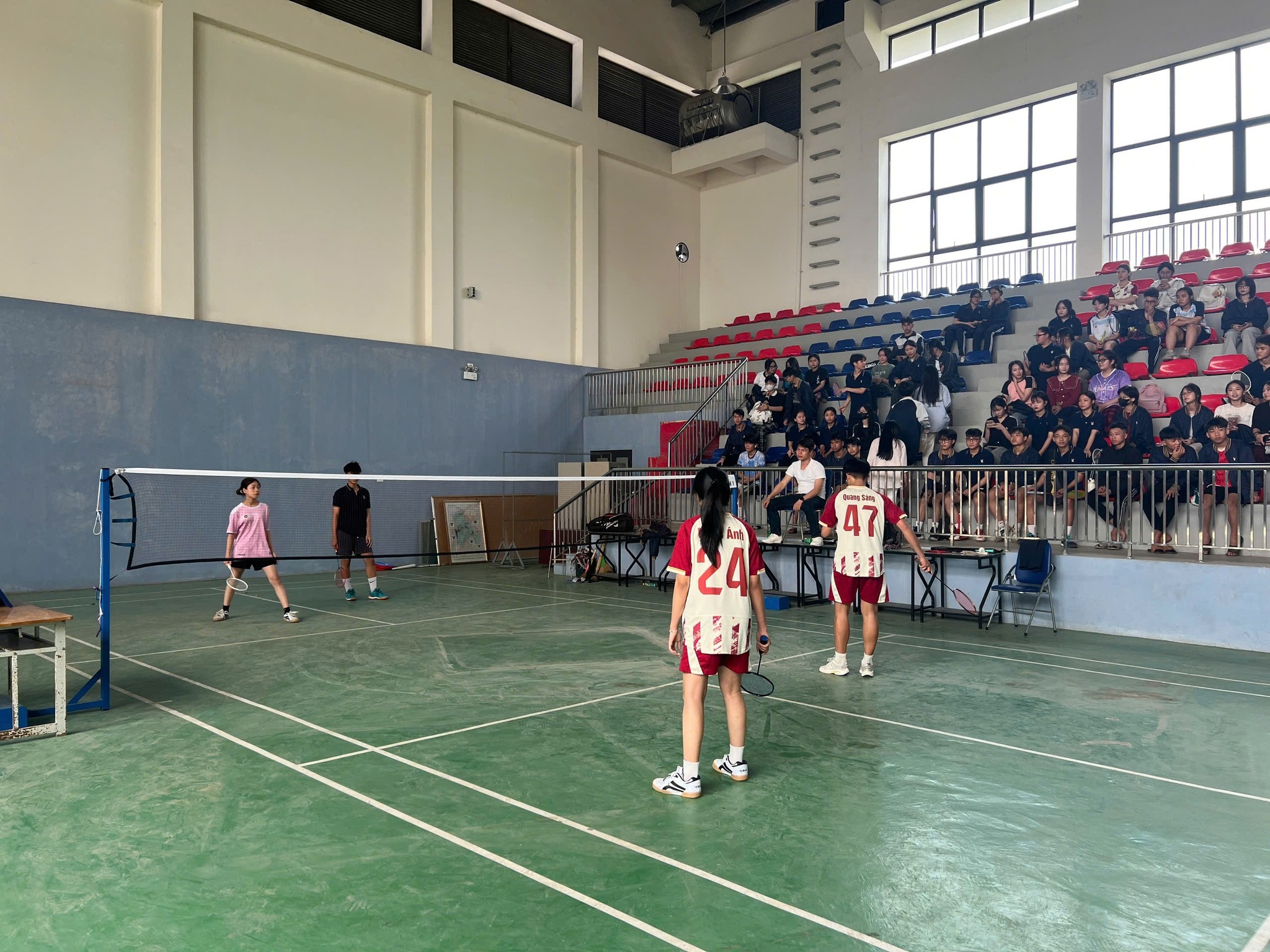 Giải thi đấu cầu lông trong chuỗi hoạt động kỷ niệm 94 năm Ngày thành lập Đoàn TNCS Hồ Chí Minh (26/3/1931 - 26/3/2025).