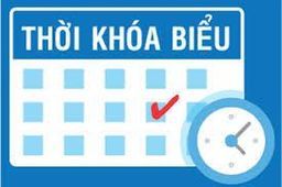 TKB chính khóa số 13