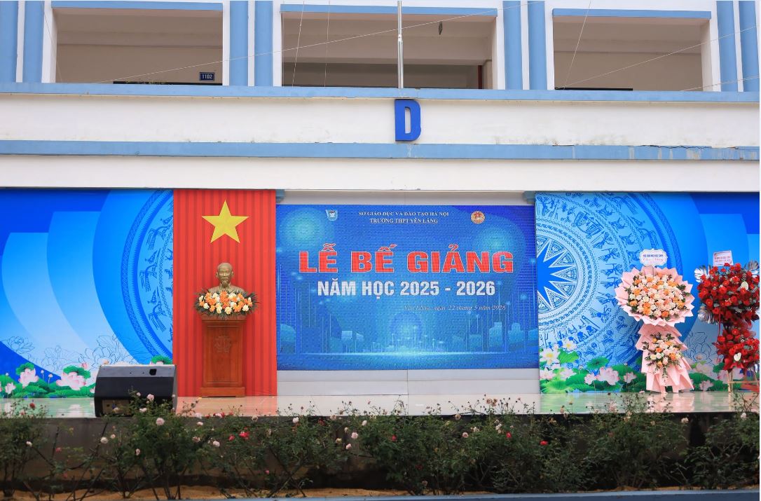 LỄ BẾ GIẢNG NĂM HỌC 2025 - 2026