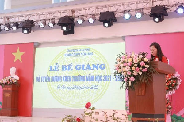 LỄ BẾ GIẢNG NĂM HỌC 2021-2022