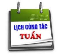 LỊCH CÔNG TÁC TUẦN 3