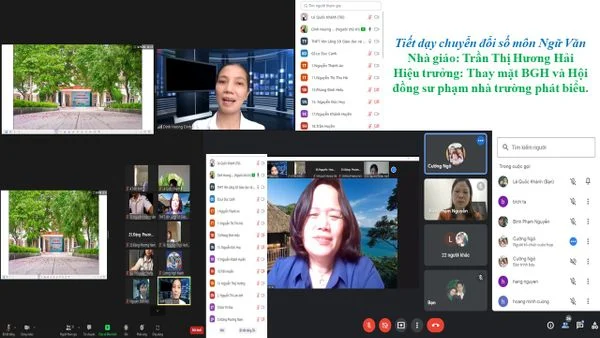 Trường THPT Yên Lãng_Bồi dưỡng đội ngũ đáp ứng yêu cầu dạy học trong năm học 2021-2022