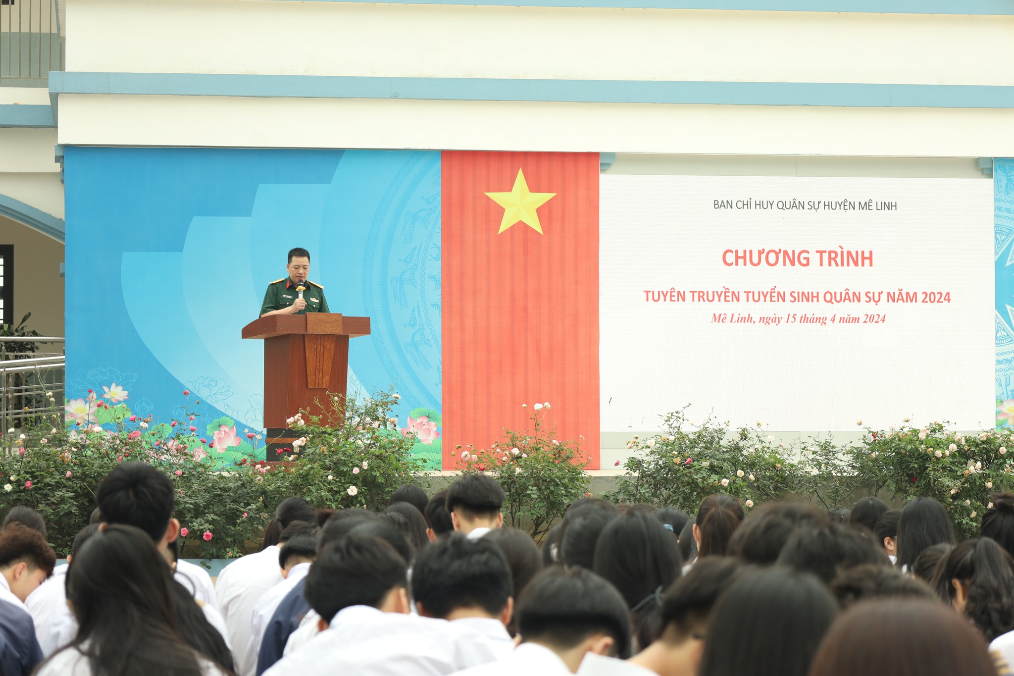 Chương trình "Tuyên truyền và tư vấn tuyển sinh các trường quân sự năm 2024"
