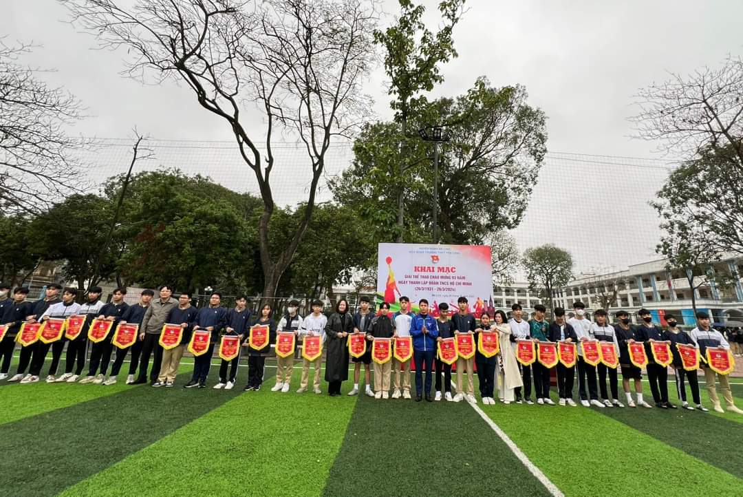 LỄ KHAI MẠC GIẢI THỂ THAO CHÀO MỪNG NGÀY 93 NĂM NGÀY THÀNH LẬP ĐOÀN TNCS HỒ CHÍ MINH (26/3/1931 – 26/3/2024)